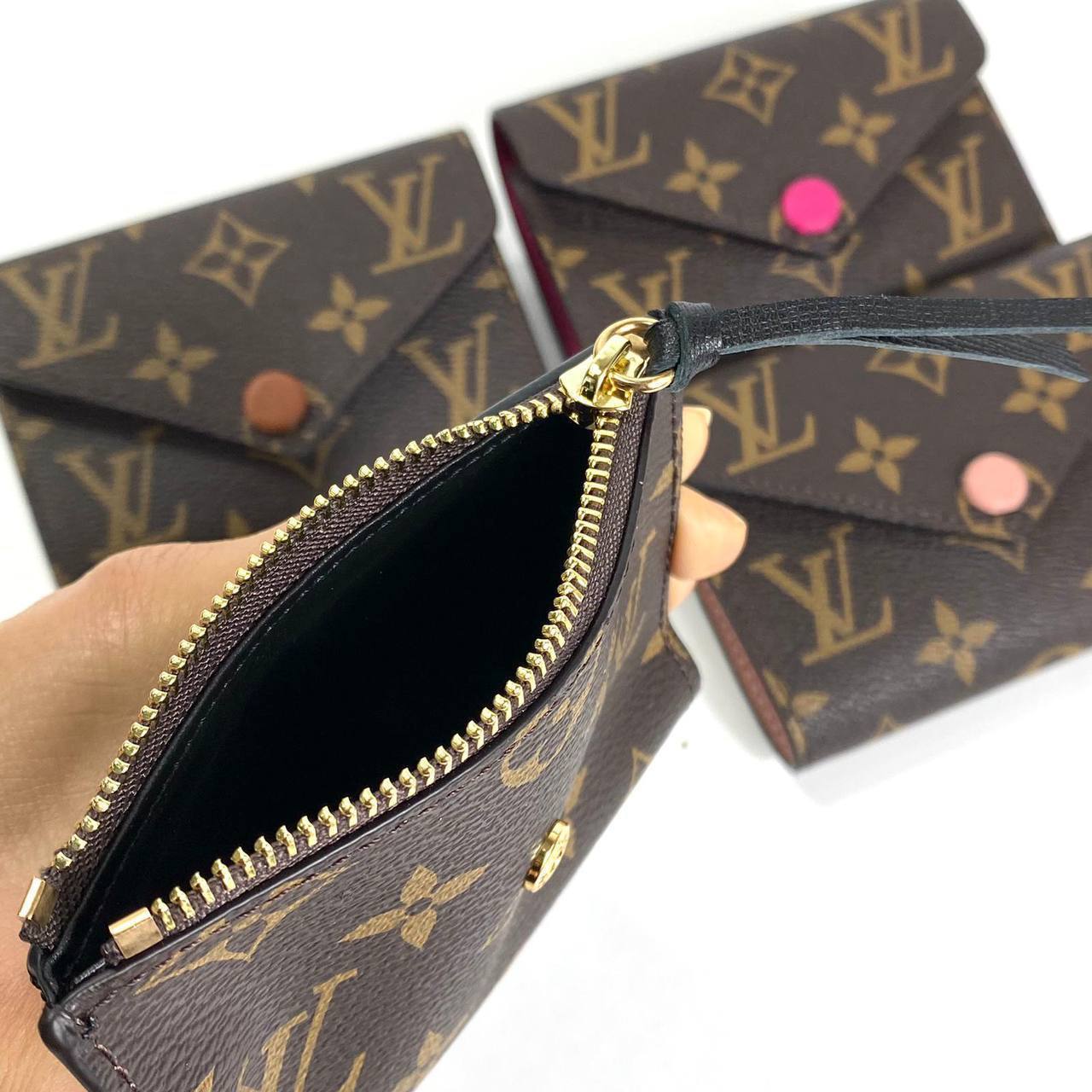 Louis Vuitton Victorine Wallet genuine leather women's wallet