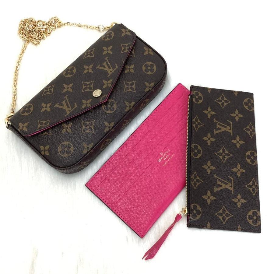 Louis Vuitton Clasik Monogram Felicie, Lv Women Bag