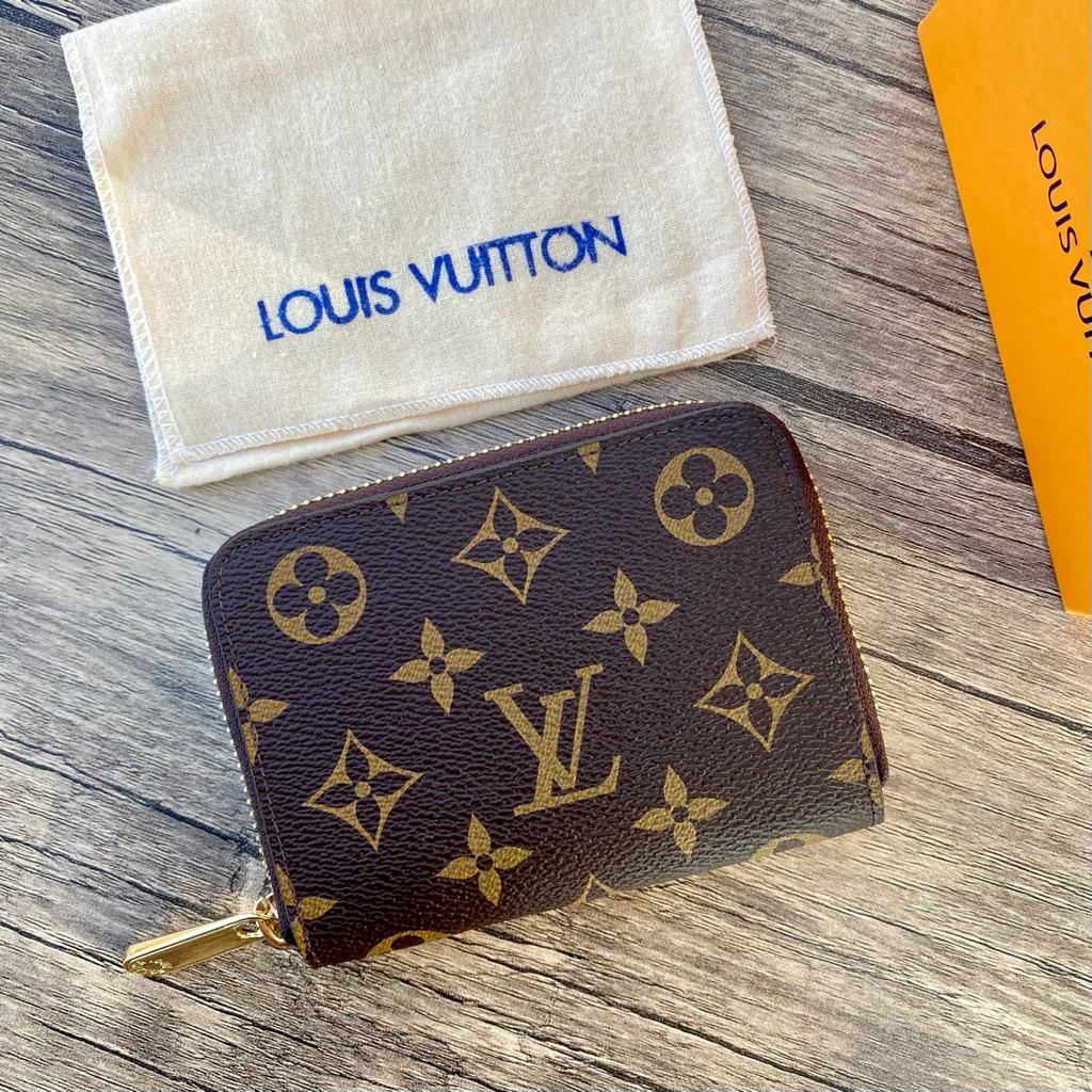 Handmade Louis Vuitton Zippy Monogram Wallet, Coin Purse